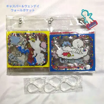 캐스퍼 & 웨웬디 월 포켓 클리어 포켓 미사용 새상품 수납