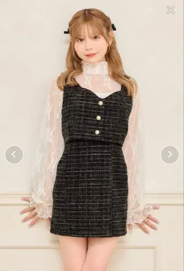 apres jour 트위드 셋업