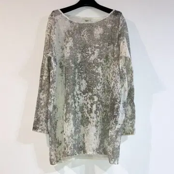 Krizia maglia 상의 L 린넨 이탈리아제