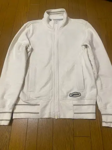 GAS 화이트 집업 자켓