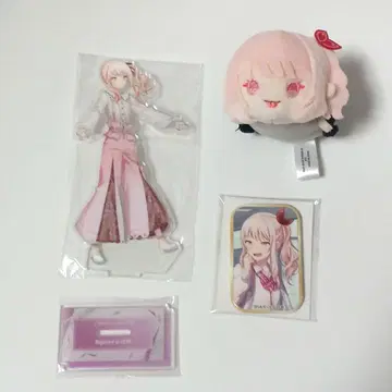 아키야마 미즈키 모치마스 아크릴 스탠드 제일복권 스퀘어 캔뱃지 프로세카