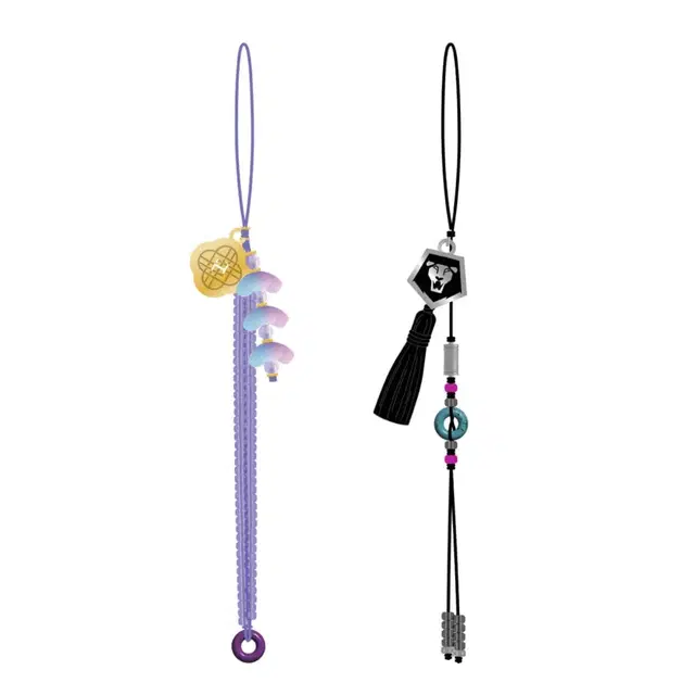 케데헌 응원봉 데코용 비드 스트랩 헌트릭스 사자보이스