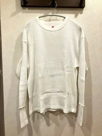 Hanes for BIOTOP 긴팔 티셔츠