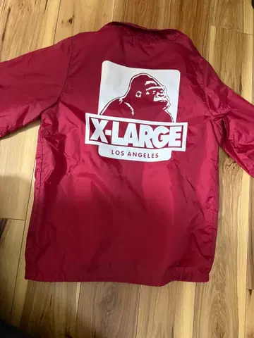 X-LARGE 빨간색 나일론 자켓 L 사이즈