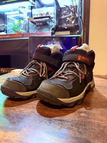 Alpine 등산화 23.0cm 블랙/그레이