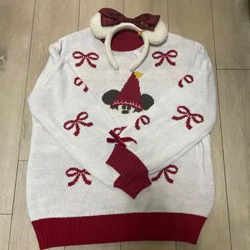 릴린린 스웨터 머리띠 디즈니랜드 크리스마스 2025