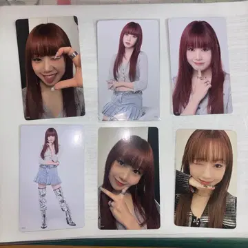 ME:I 시미즈 케이코 트레이딩 카드 6장 세트