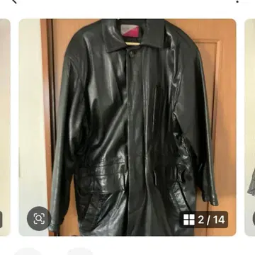 양가죽 PLUS ONE 블랙 자켓