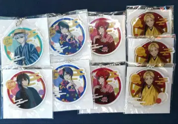 신탑 복권 메이트 아크릴 키링 9개 세트