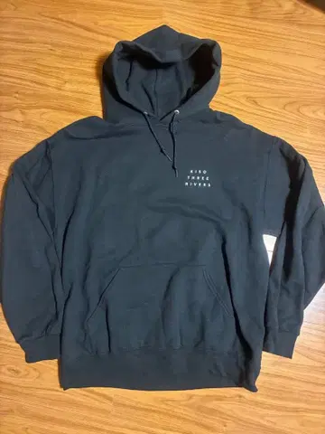 KISO THREE RIVERS 블랙 후드티