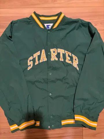 Starter 그린 컬러 나일론 자켓