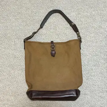 ART AND CRAFTS/AGING CANVAS BAG 원 숄더