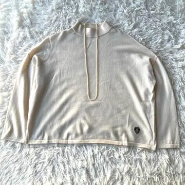 ORCIVAL 오르치발 울 모크넥 스웨터 드롭 숄더