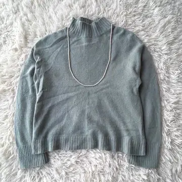 archives 아카이브 하이넥 니트 풀오버 M 민트 그린