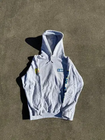 XLARGE XL-ARMY 후드티 그레이 XL