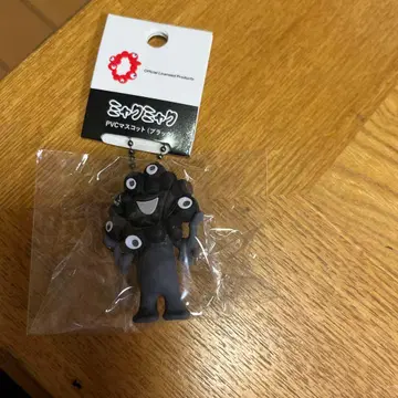 미쿠미쿠 PVC 키링 블랙 새상품