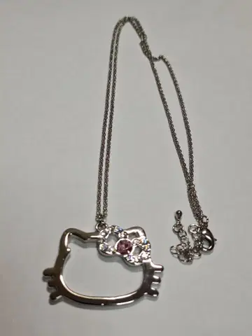 헤이세이 레트로 헬로키티 목걸이 2007년