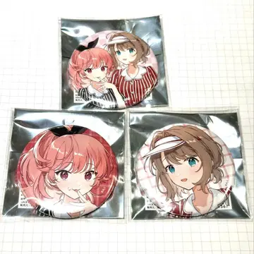 네가 죽을 때까지 사랑하고 싶어 랜덤 캔뱃지 미미 시이나 3점 세트