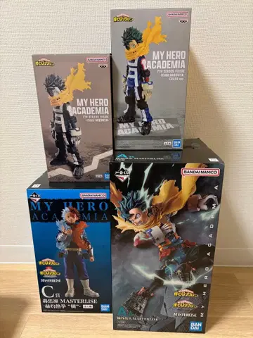 나의 히어로 아카데미아 제일복권 피규어 4체 세트