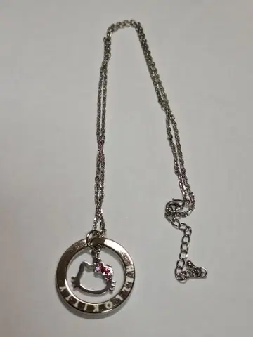 헤이세이 레트로 산리오 헬로키티 목걸이 2007년