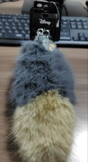 Disney 루시퍼의 시포 퍼 포함 키링