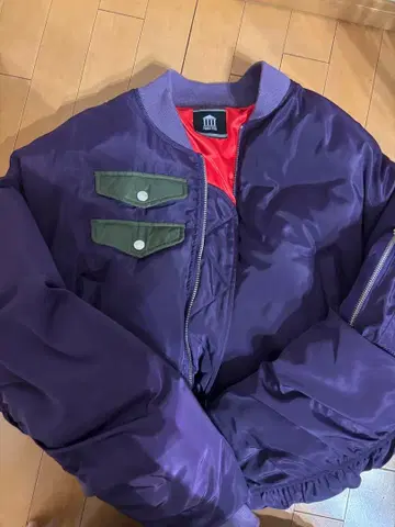 PAMEO POSE MA-1 자켓 퍼플