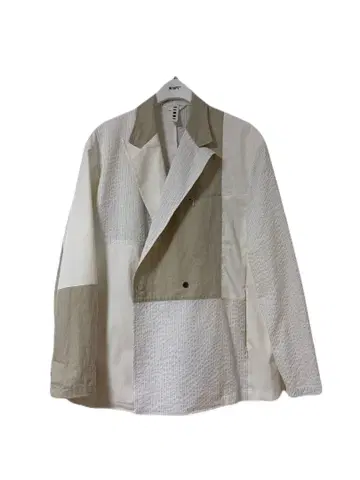 KIMMY 테일러드 자켓 화이트 베이지