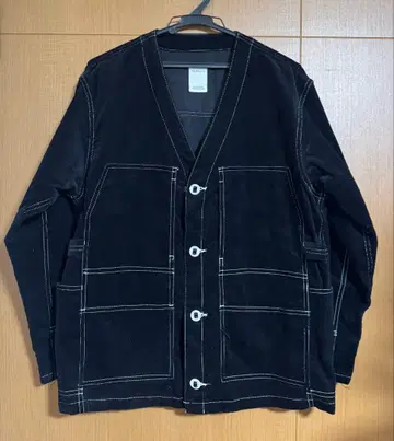 THE NERDYS 페인터 재킷 블랙