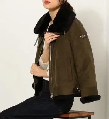 타트라스 VERGA 무스탕 다운 자켓 코트 블루종 라이더스