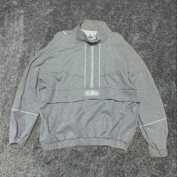 Xgirl 하프 지퍼 맨투맨