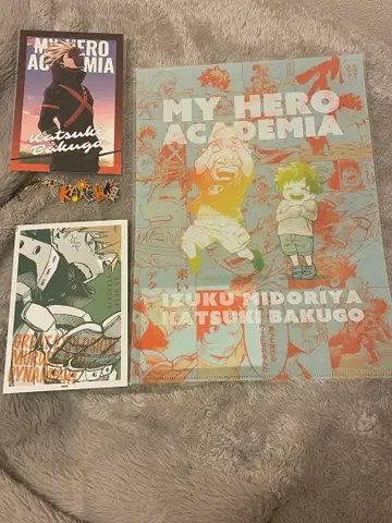 MY HERO ACADEMIA 클리어 파일 세트
