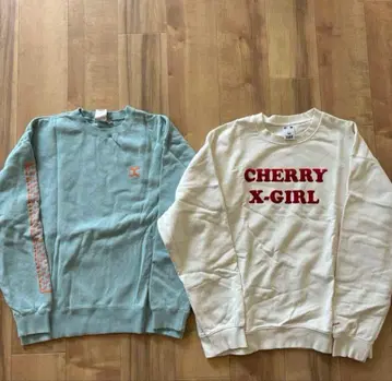 엑스걸 x-girl 맨투맨