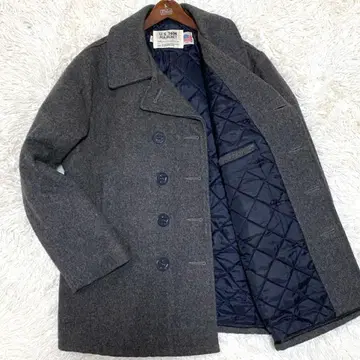 [ 새상품급 ] Schott 피코트 U.S. 740N 퀼팅 그레이 42