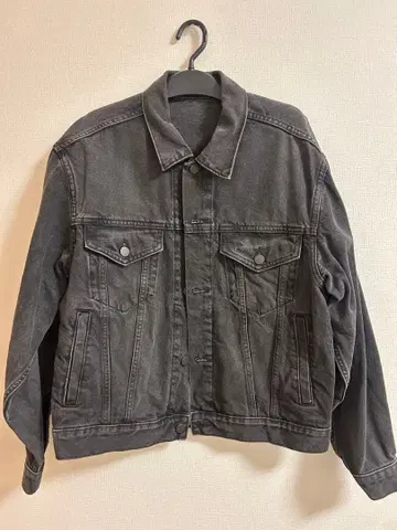 다크 그레이 데님 자켓