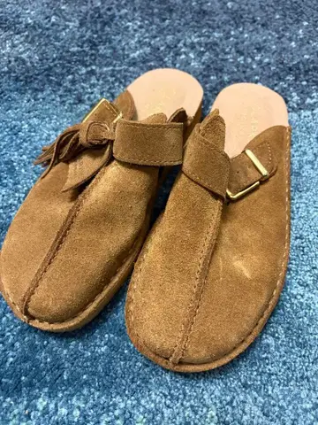 CLARKS ORIGINAL 스웨이드 샌들