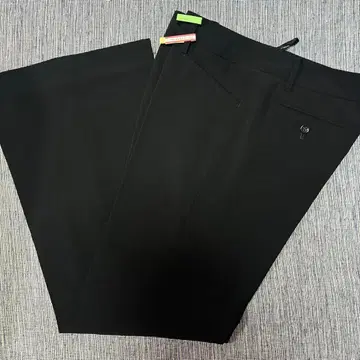 CUJANI 블랙 슬랙스