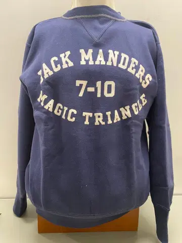 THE REAL McCOY's 맨투맨 네이비