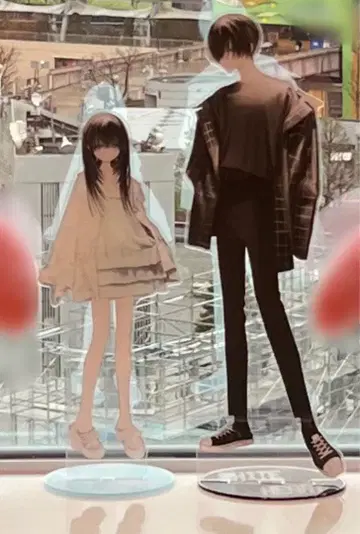 본령은 나루 요령 루 형 빅 아크릴 스탠드 2종 세트