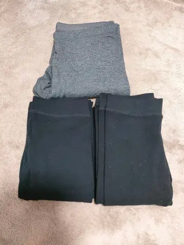 유니클로 초극난 울트라 웜 히트텍 레깅스 3개