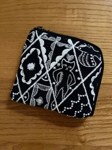 미나 페르호넨 핸드메이드 L자 지갑 파우치