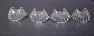 4점 일괄 클리어 스커트 부품 레진 키트 메가미 디바이스