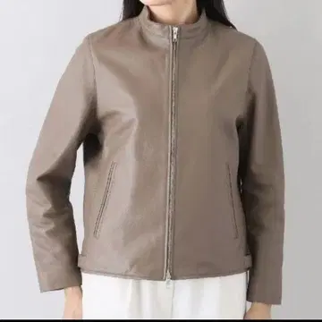 모토마치 제라르 소프트 램 가죽 싱글 라이더 자켓 토프 7호