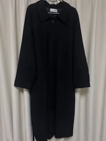 remer 루즈 스텐카라 코트 블랙 S