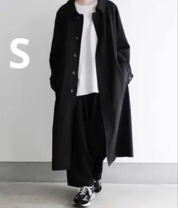 remer 루즈 스텐카라 코트 블랙 S