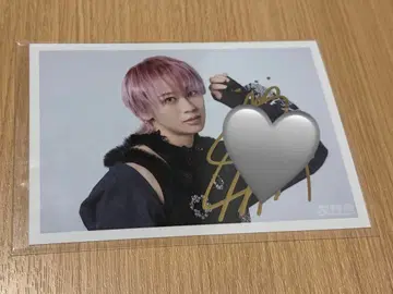 NINE LIVES 초특급 슈야 친필 사인 브로마이드