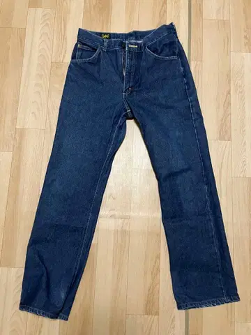 Lee 스트레이트 데님 팬츠 다크 네이비