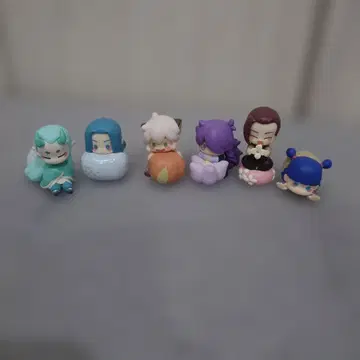 라오헤이 전기 트레이딩 피규어 화과자 6종 컴프 세트