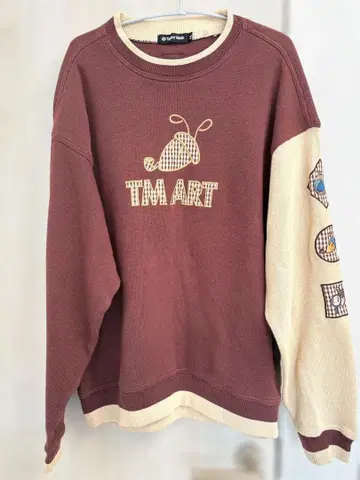 Taylor MadeART 코튼 니트 LL 사이즈 브라운 가을/겨울