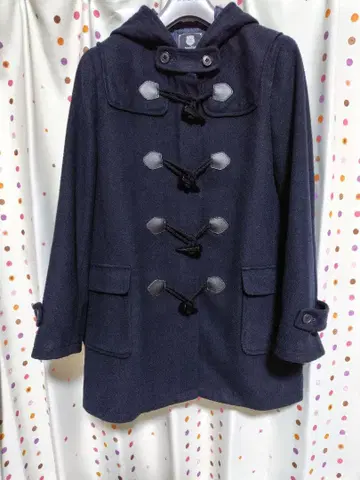 KANKO 네이비 더플 코트