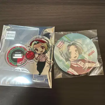 그노 얼굴 라운드 원 콜라보 후반 트레이딩 아크릴 스탠드 & 캔뱃지 유리